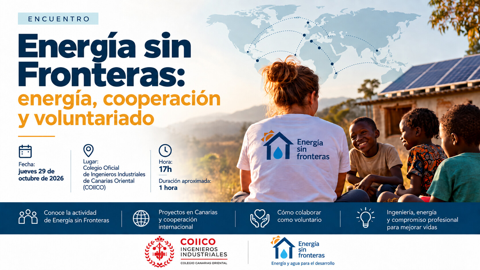 Energía sin Fronteras: energía, cooperación y voluntariado